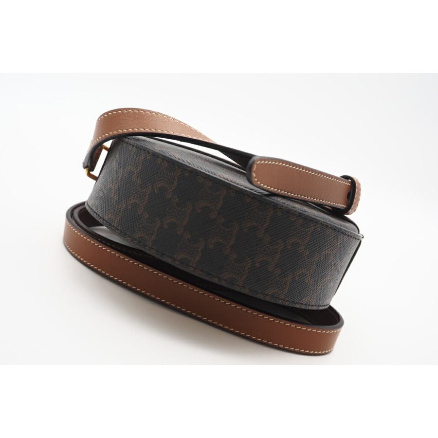 ★3日以内返品可★ 極美品 CELINE セリーヌ トリオンフ ラウンドパース ショルダーバッグ 10G342CAM | CELINE | 05