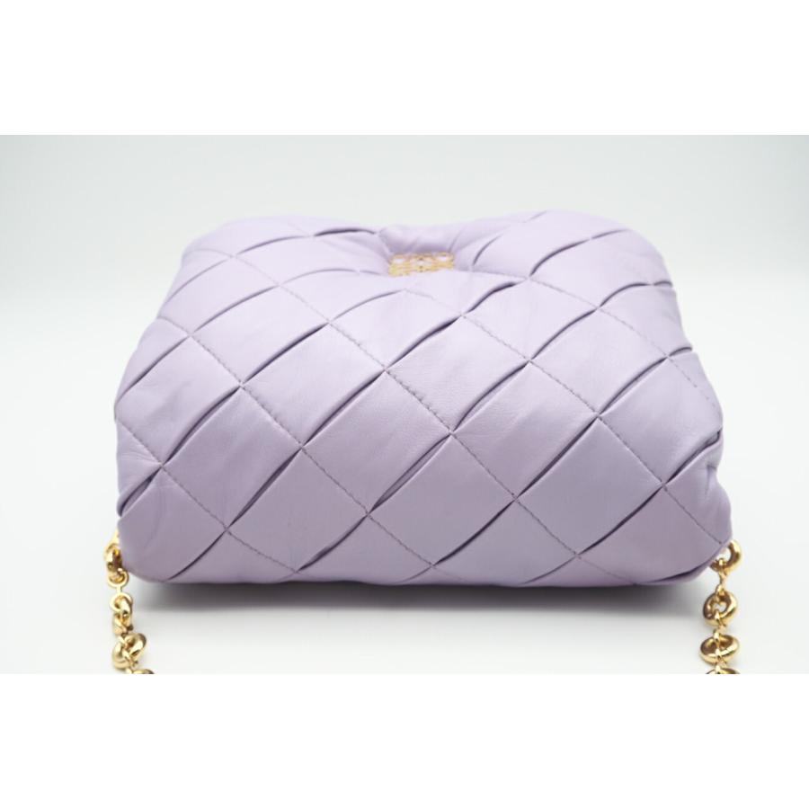 ★3日以内返品可★ 美品 LOEWE ロエベ ラムスキン パファー ゴヤバッグ A896P41X14 2wayショルダーバッグの画像