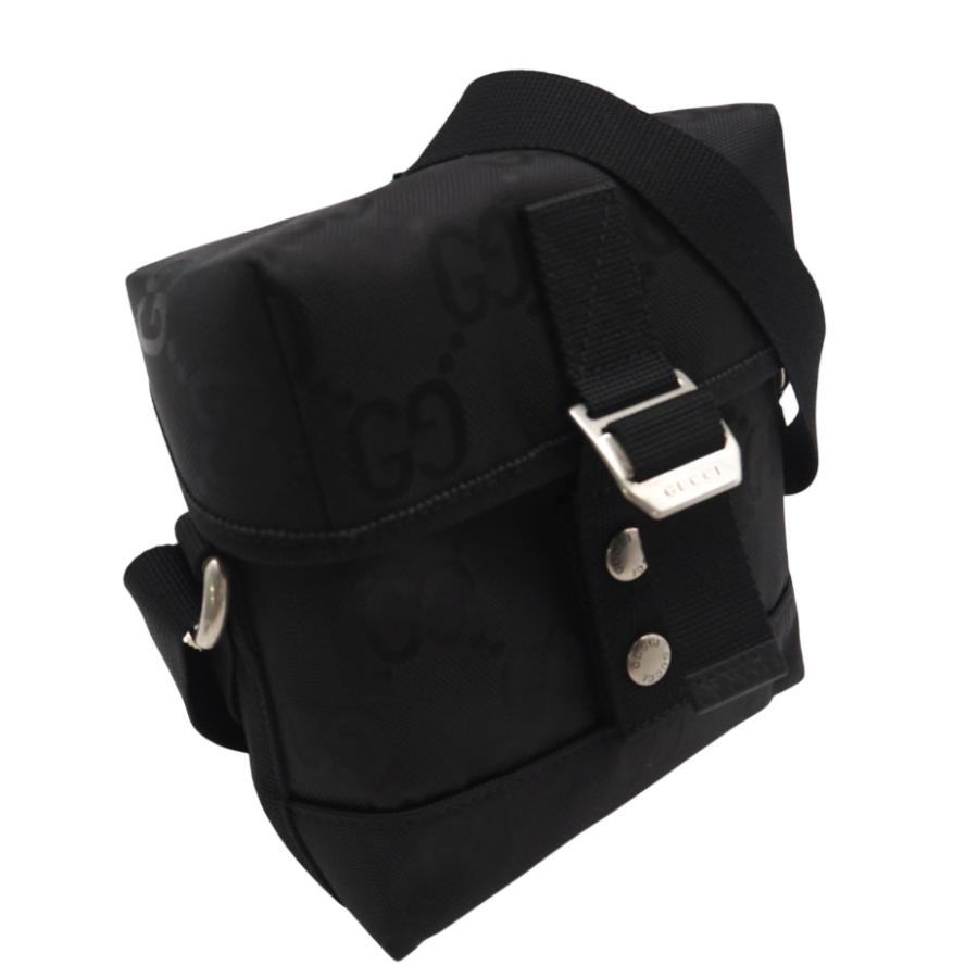 ★3日以内返品可★ 極美品 GUCCI グッチ GGナイロン オフザグリット 643858 ショルダーバッグ ブラック ナイロン | GUCCI | 02