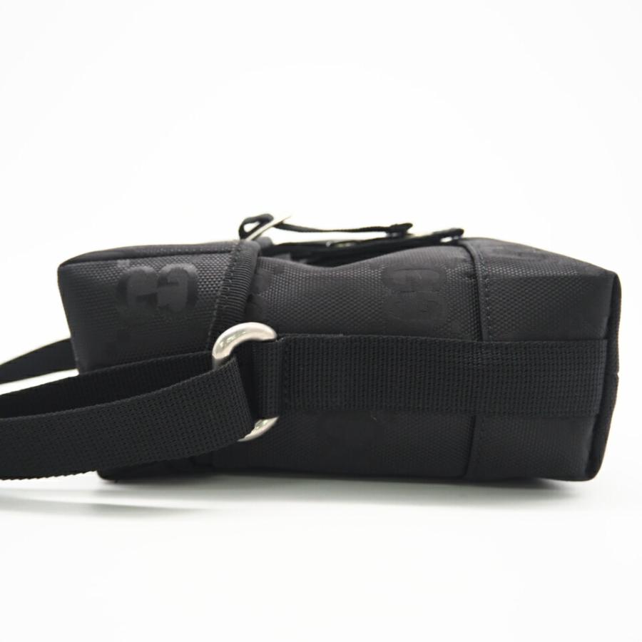 ★3日以内返品可★ 極美品 GUCCI グッチ GGナイロン オフザグリット 643858 ショルダーバッグ ブラック ナイロン | GUCCI | 04