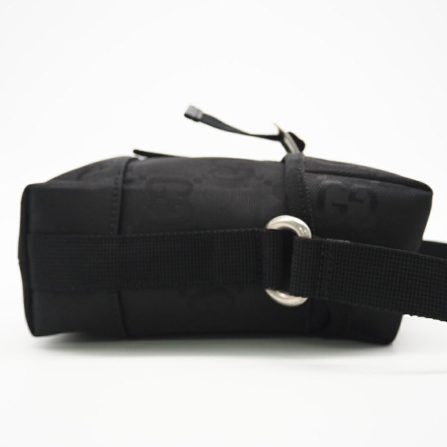 ★3日以内返品可★ 極美品 GUCCI グッチ GGナイロン オフザグリット 643858 ショルダーバッグ ブラック ナイロン | GUCCI | 05