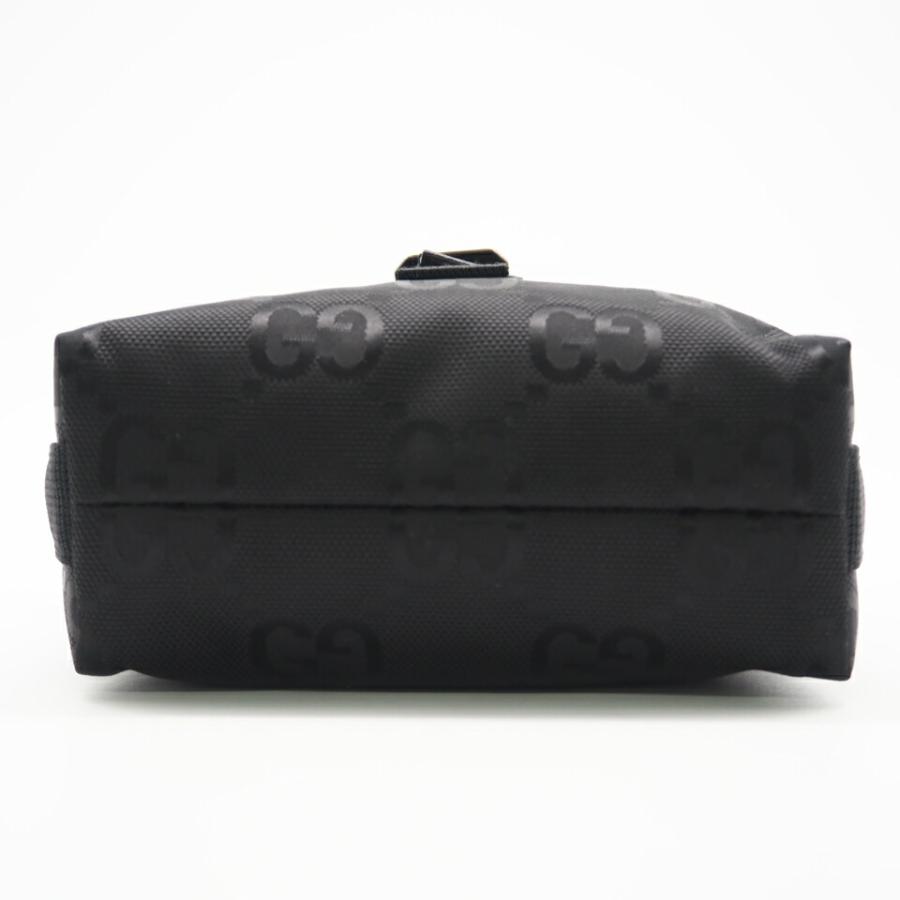 ★3日以内返品可★ 極美品 GUCCI グッチ GGナイロン オフザグリット 643858 ショルダーバッグ ブラック ナイロン | GUCCI | 07