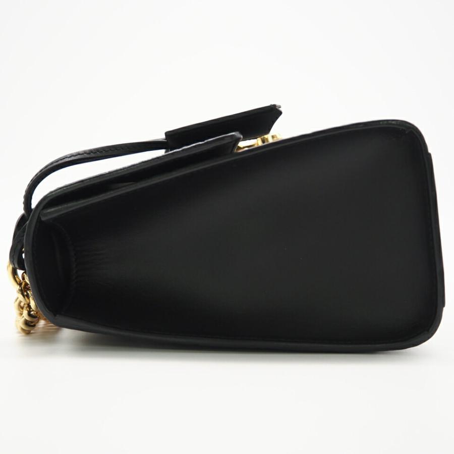 ★3日以内返品可★ 極美品 GUCCI グッチ レザー グッチシマ パドロック 409486 ショルダーバッグ ブラック レザー | GUCCI | 06