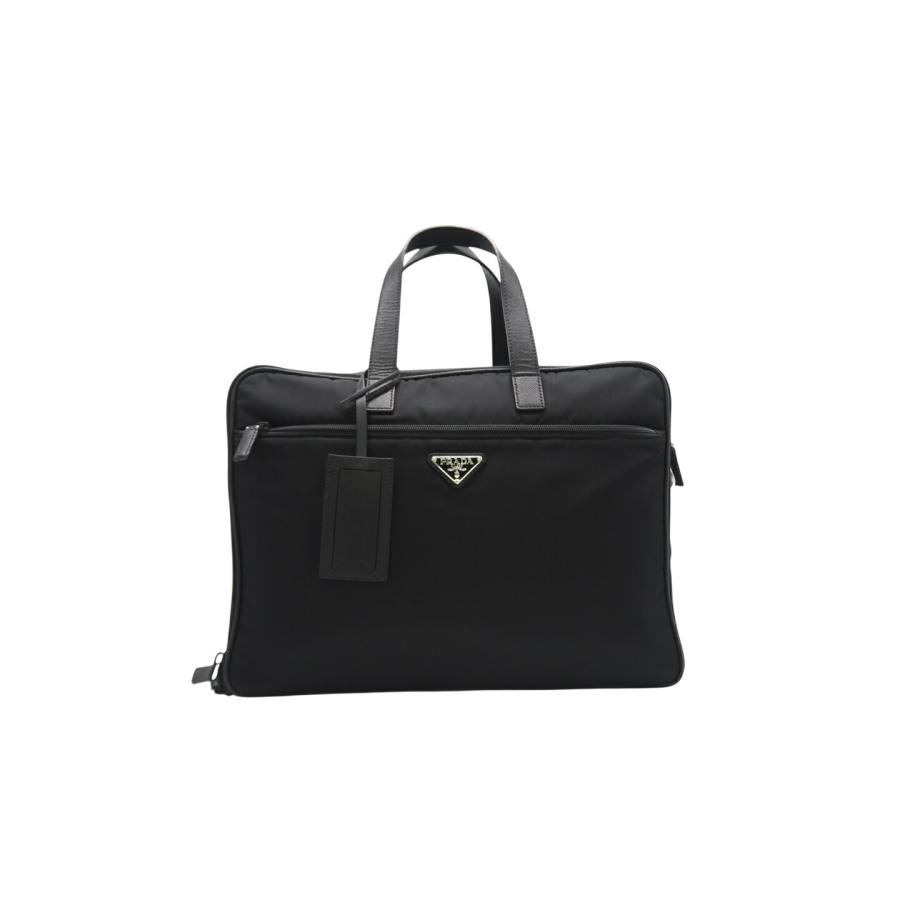 ★3日以内返品可★ 美品 PRADA プラダ サフィアーノ キャリーオン ブリーフケース 2VZ407 ビジネスバッグ ブラック | PRADA | 01
