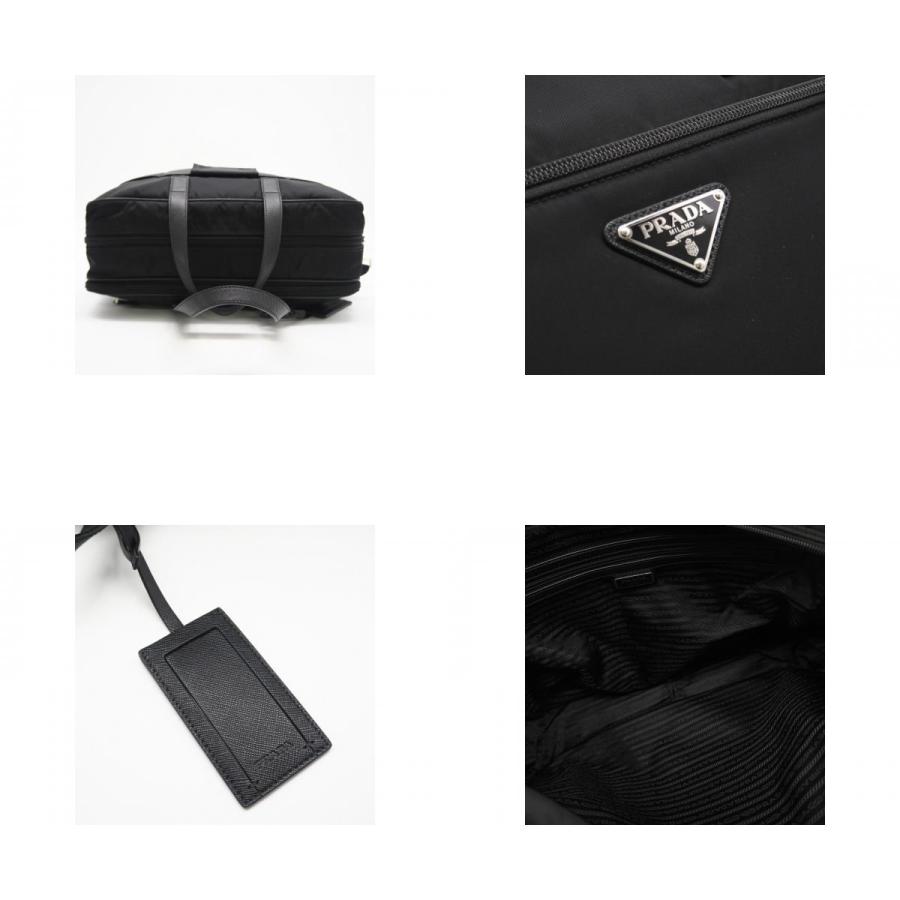 ★3日以内返品可★ 美品 PRADA プラダ サフィアーノ キャリーオン ブリーフケース 2VZ407 ビジネスバッグ ブラック | PRADA | 06