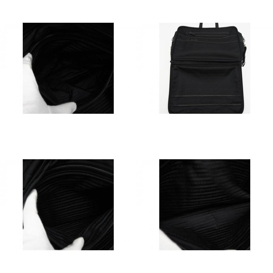 ★3日以内返品可★ 美品 PRADA プラダ サフィアーノ キャリーオン ブリーフケース 2VZ407 ビジネスバッグ ブラック | PRADA | 07