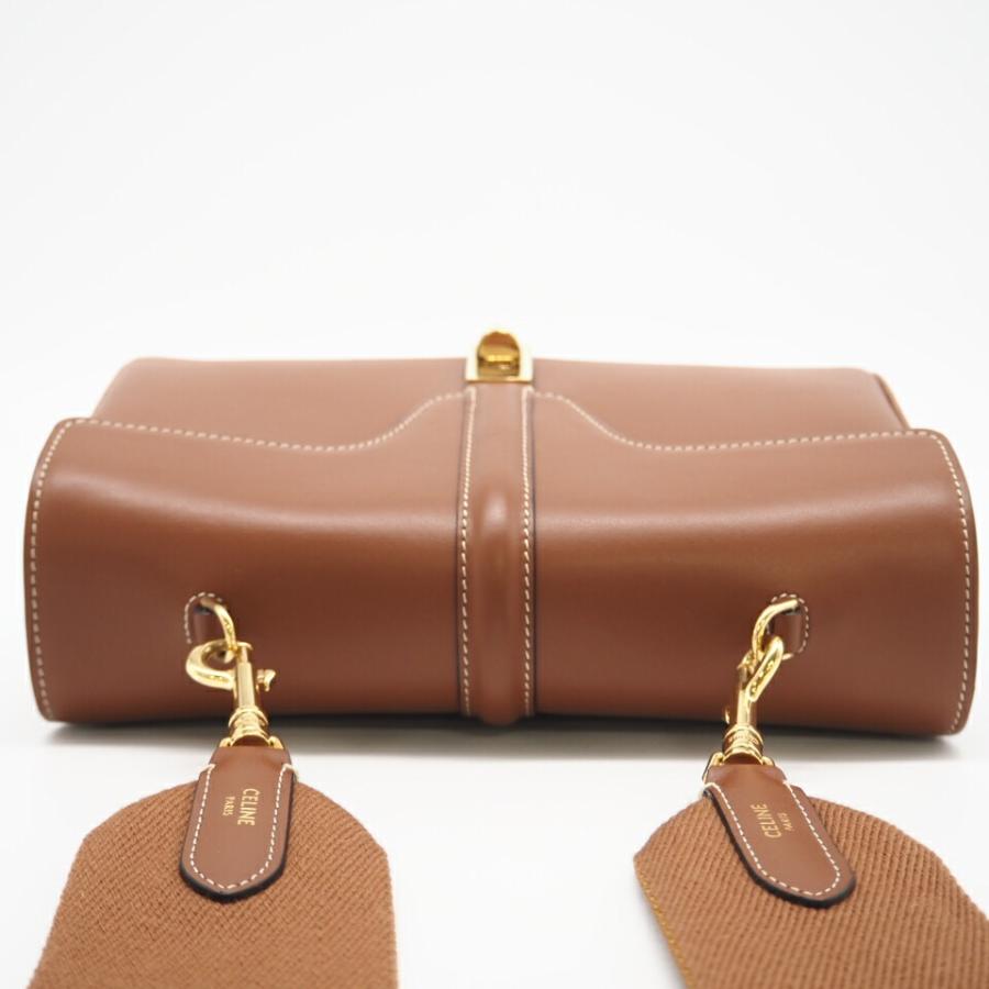★3日以内返品可★ 極美品 CELINE セリーヌ スムースカーフスキン ティーンソフト16セーズ タン | CELINE | 06
