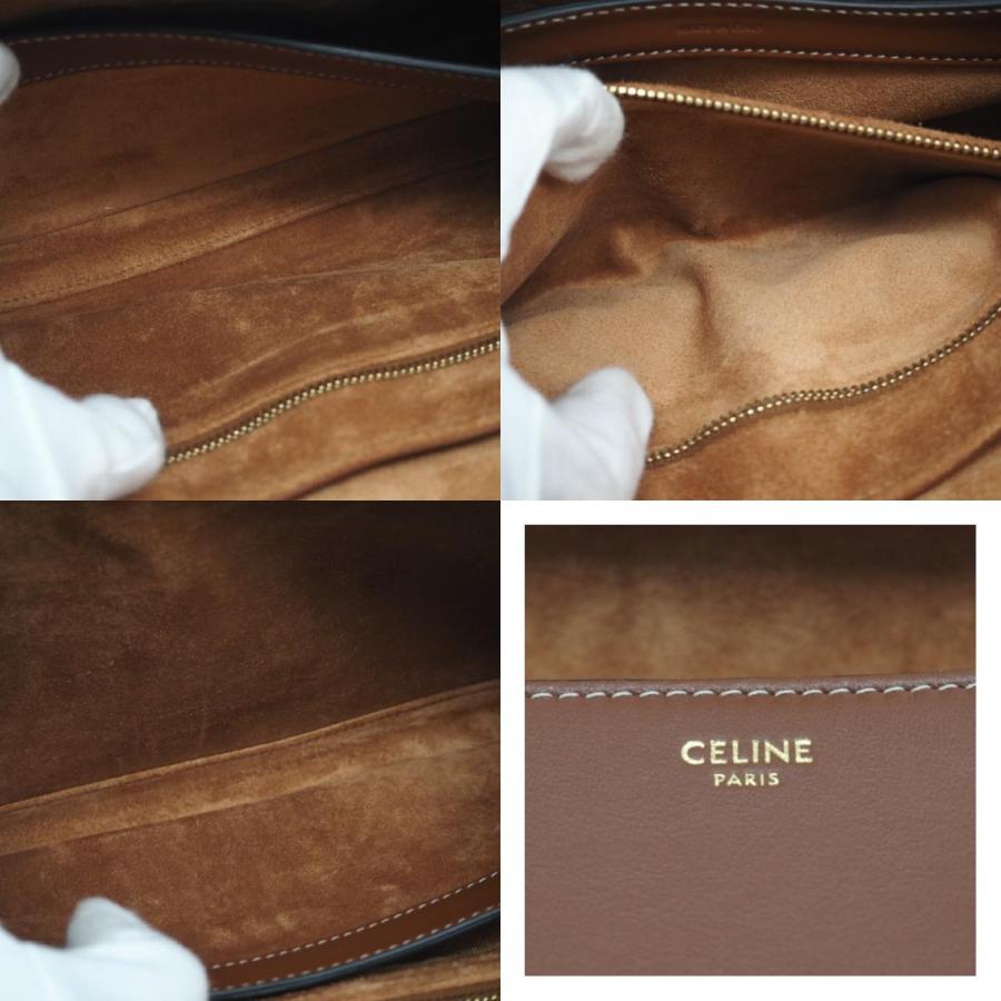 ★3日以内返品可★ 極美品 CELINE セリーヌ スムースカーフスキン ティーンソフト16セーズ タン | CELINE | 08