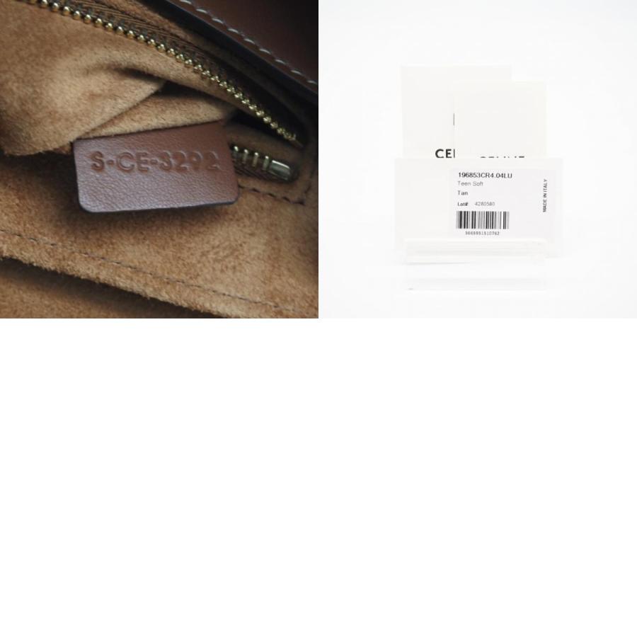 ★3日以内返品可★ 極美品 CELINE セリーヌ スムースカーフスキン ティーンソフト16セーズ タン | CELINE | 09