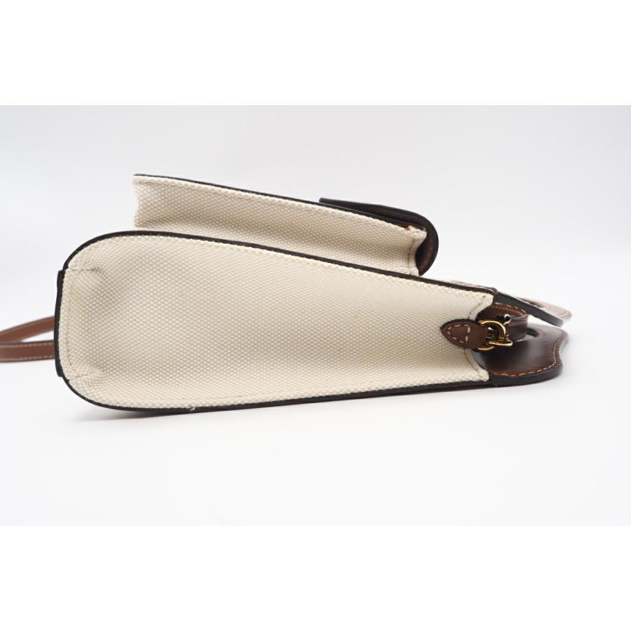 ★3日以内返品可★ 美品 BURBERRY バーバリー キャンバス レザー ミニ ポケットバッグ 8014615 | BURBERRY | 06