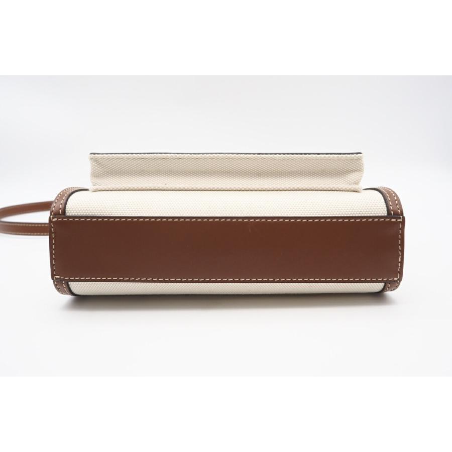 ★3日以内返品可★ 美品 BURBERRY バーバリー キャンバス レザー ミニ ポケットバッグ 8014615 | BURBERRY | 07