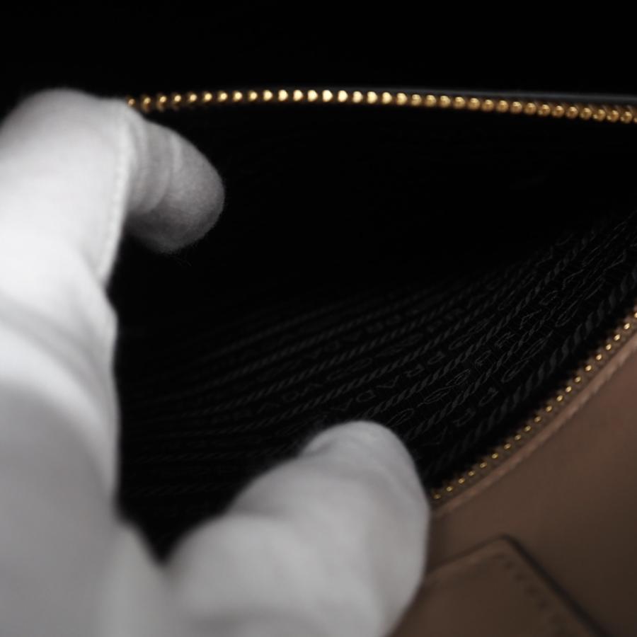 ★3日以内返品可★ 美品 PRADA プラダ サフィアーノ ロゴ 2WAYバッグ ベージュ CAMMEO 1BA227 | PRADA | 07