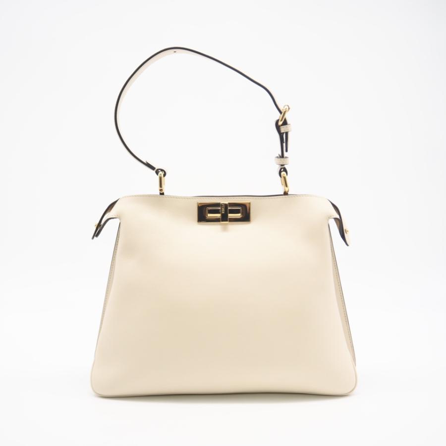 ★3日以内返品可★ 美品 FENDI フェンディ カメリアレザー ピーカブー ソフト スモール 8BN353 ハンドバッグ | FENDI | 02