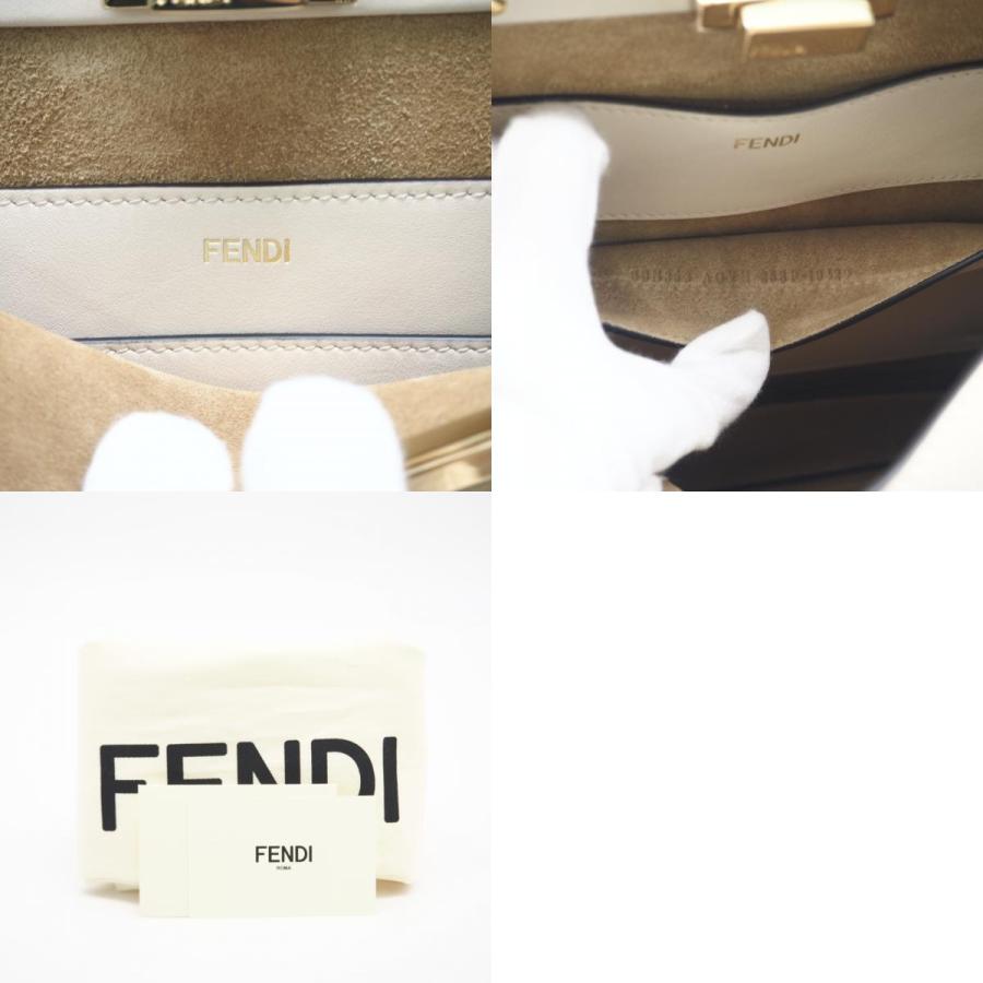 ★3日以内返品可★ 美品 FENDI フェンディ カメリアレザー ピーカブー ソフト スモール 8BN353 ハンドバッグ | FENDI | 09