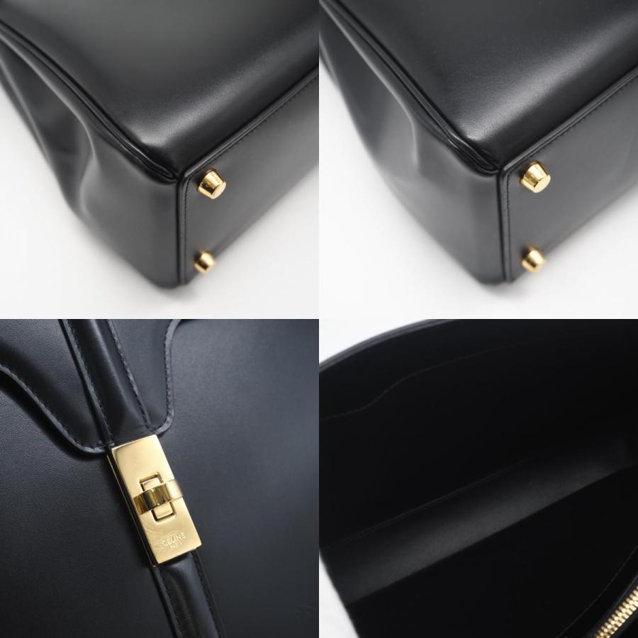 ★3日以内返品可★ 美品 CELINE セリーヌ サチネイテッドカーフスキン クラシック 16セーズ | CELINE | 07