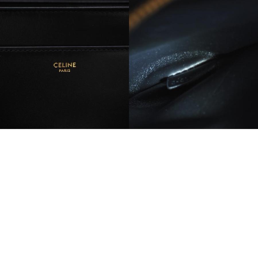 ★3日以内返品可★ 美品 CELINE セリーヌ サチネイテッドカーフスキン クラシック 16セーズ | CELINE | 09