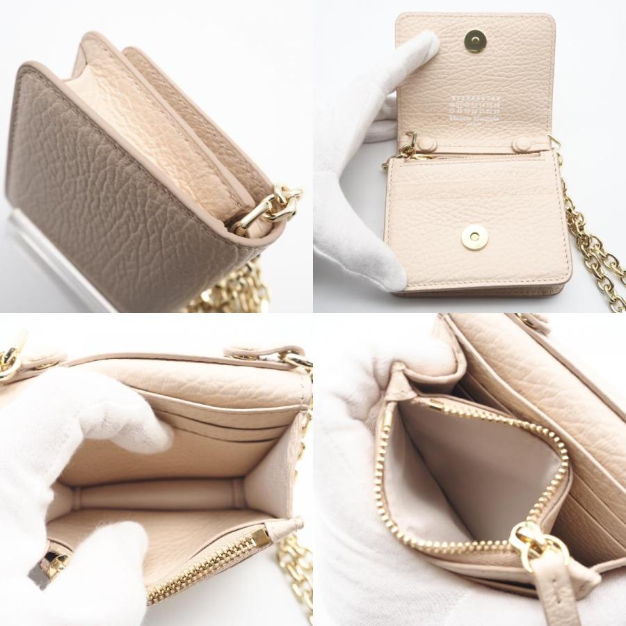 ★3日以内返品可★ 極美品 MAISON MARGIELA メゾンマルジェラ レザー 4ステッチ チェーンウォレット |  | 08