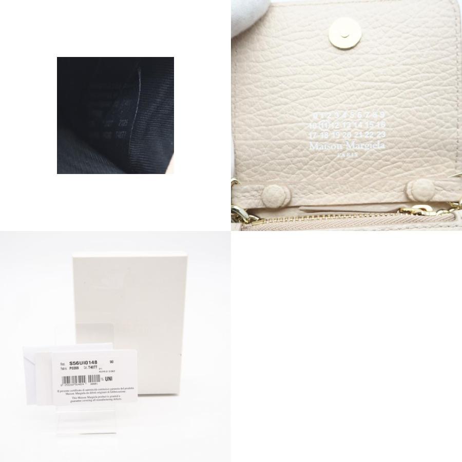 ★3日以内返品可★ 極美品 MAISON MARGIELA メゾンマルジェラ レザー 4ステッチ チェーンウォレット |  | 09