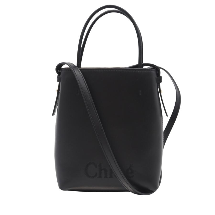 ★3日以内返品可★ 美品 Chloe クロエ レザー センス マイクロトート ハンドバッグ CHC23UP873I10 001 | Chloe | 01