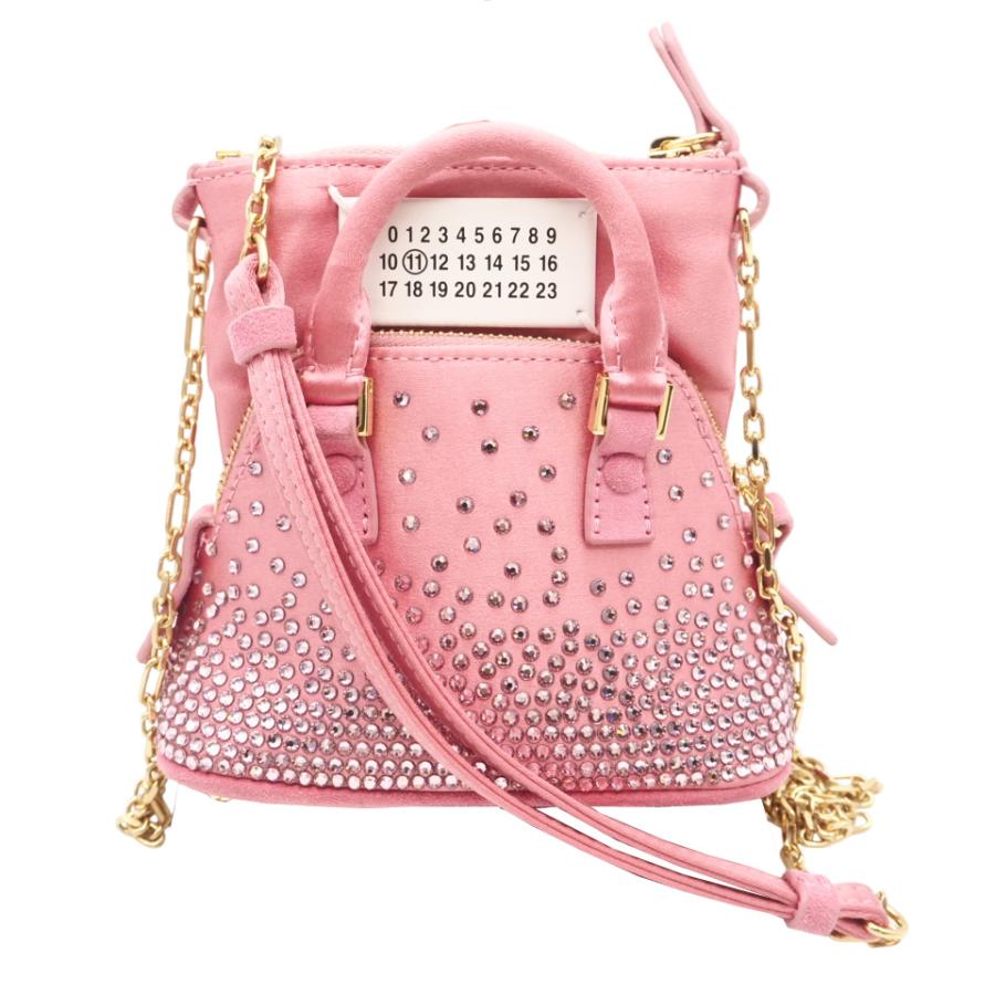 ★3日以内返品可★ 美品 MAISON MARGIELA メゾンマルジェラ サテン ラインストーン 5AC CINEMA |  | 01