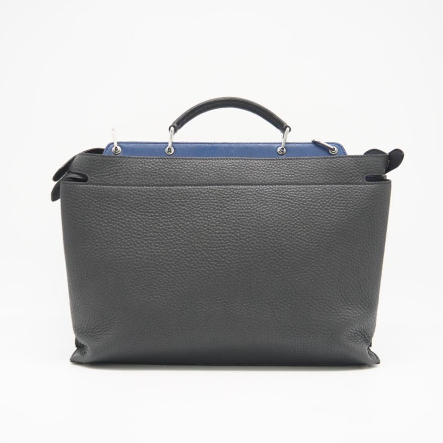 ★3日以内返品可★ 美品 FENDI フェンディ レザー ピーカブー アイコニック エッセンシャル ビジネスバッグ 7VA476 | FENDI | 02