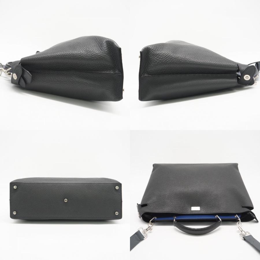★3日以内返品可★ 美品 FENDI フェンディ レザー ピーカブー アイコニック エッセンシャル ビジネスバッグ 7VA476_7