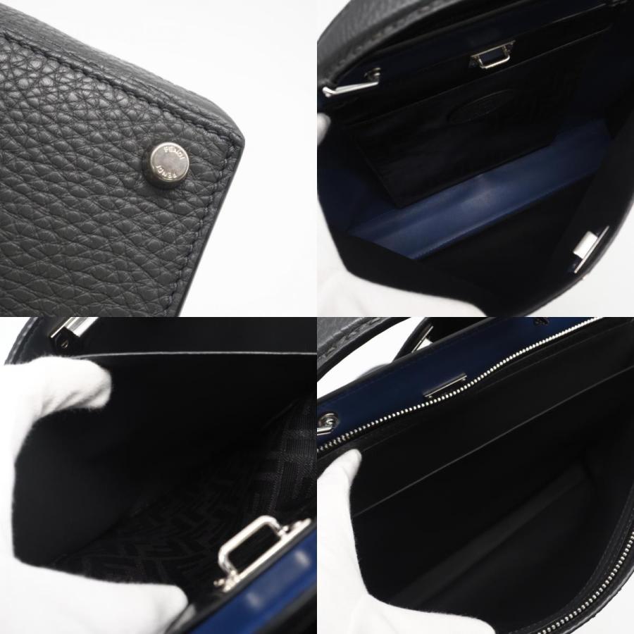 ★3日以内返品可★ 美品 FENDI フェンディ レザー ピーカブー アイコニック エッセンシャル ビジネスバッグ 7VA476 | FENDI | 08