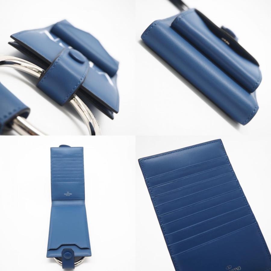 ★3日以内返品可★ 美品 VALENTINO ヴァレンティノ レザー ロゴ モバイルケース RY0P0Q41LVN | VALENTINO | 07