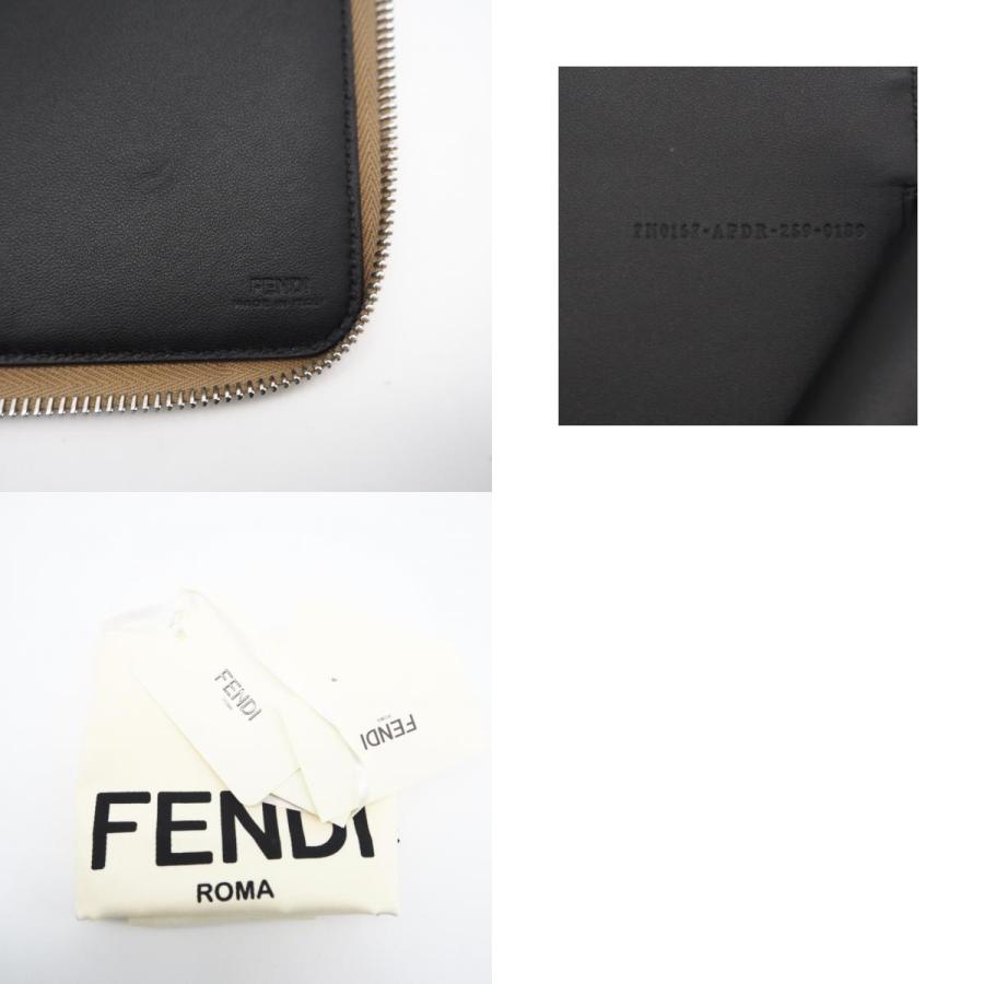 FENDI（フェンディ） ☆3日以内返品可☆ 美品 フェンディロゴ レザー