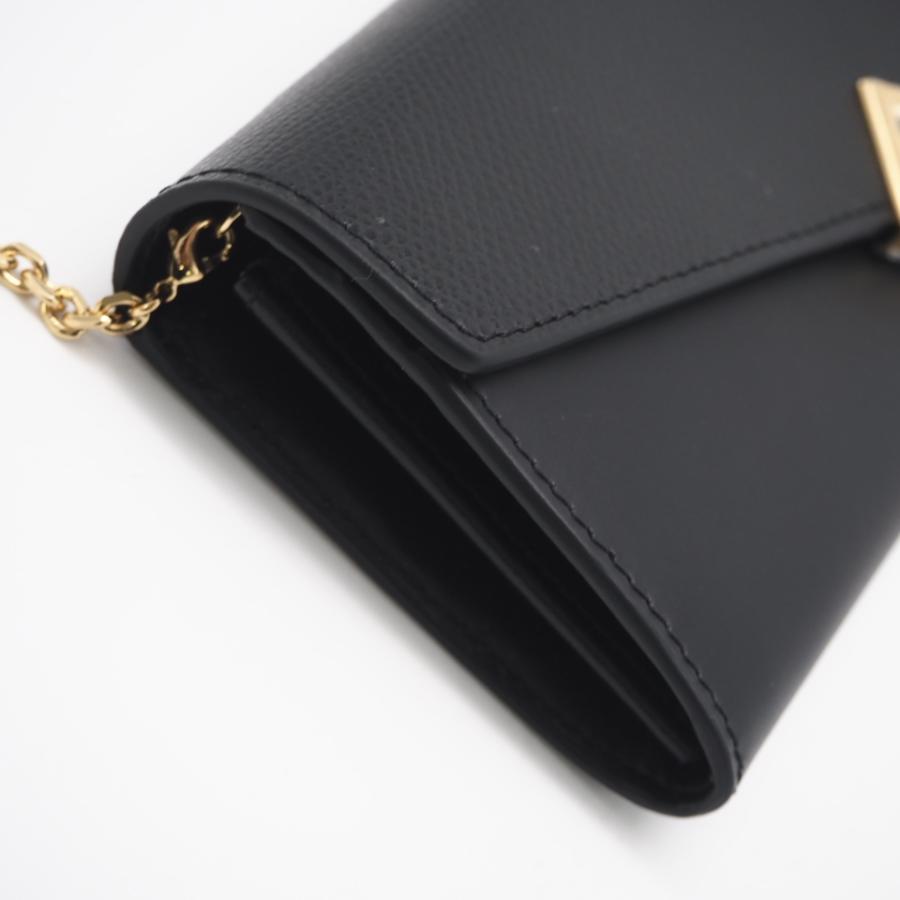 ★3日以内返品可★ 未使用 FENDI フェンディ FFダイヤモンド チェーン付き 長財布 8M0365 ショルダーバッグ | FENDI | 05