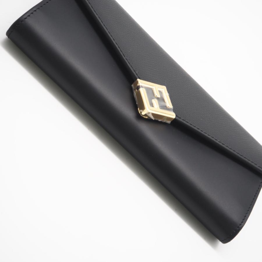 ★3日以内返品可★ 未使用 FENDI フェンディ FFダイヤモンド チェーン付き 長財布 8M0365 ショルダーバッグ | FENDI | 06