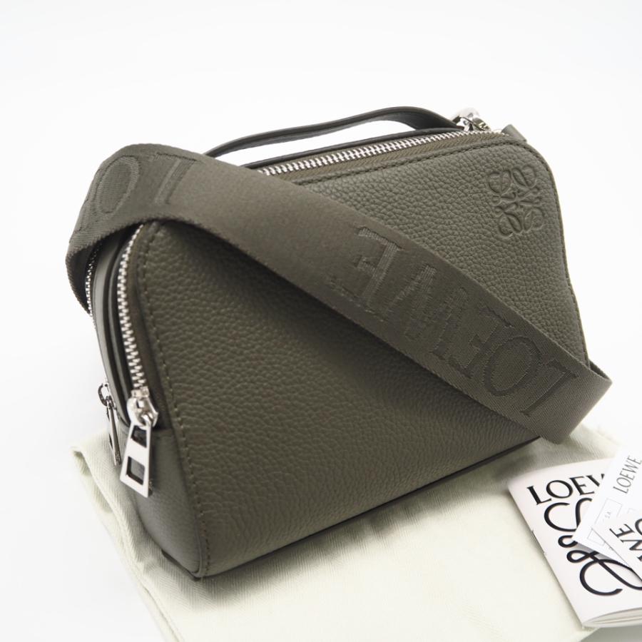 ★3日以内返品可★ 未使用 LOEWE ロエベ アナグラム クロスボディ カメラバッグ ミニ カーキグリーン | LOEWE