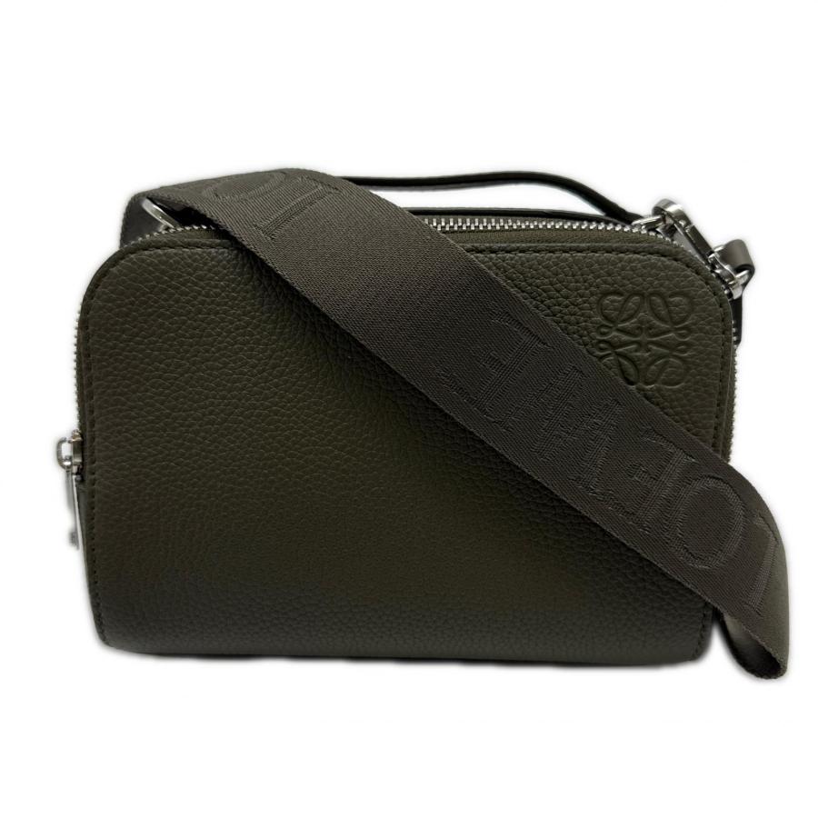 ★3日以内返品可★ 未使用 LOEWE ロエベ アナグラム クロスボディ カメラバッグ ミニ カーキグリーン | LOEWE | 01