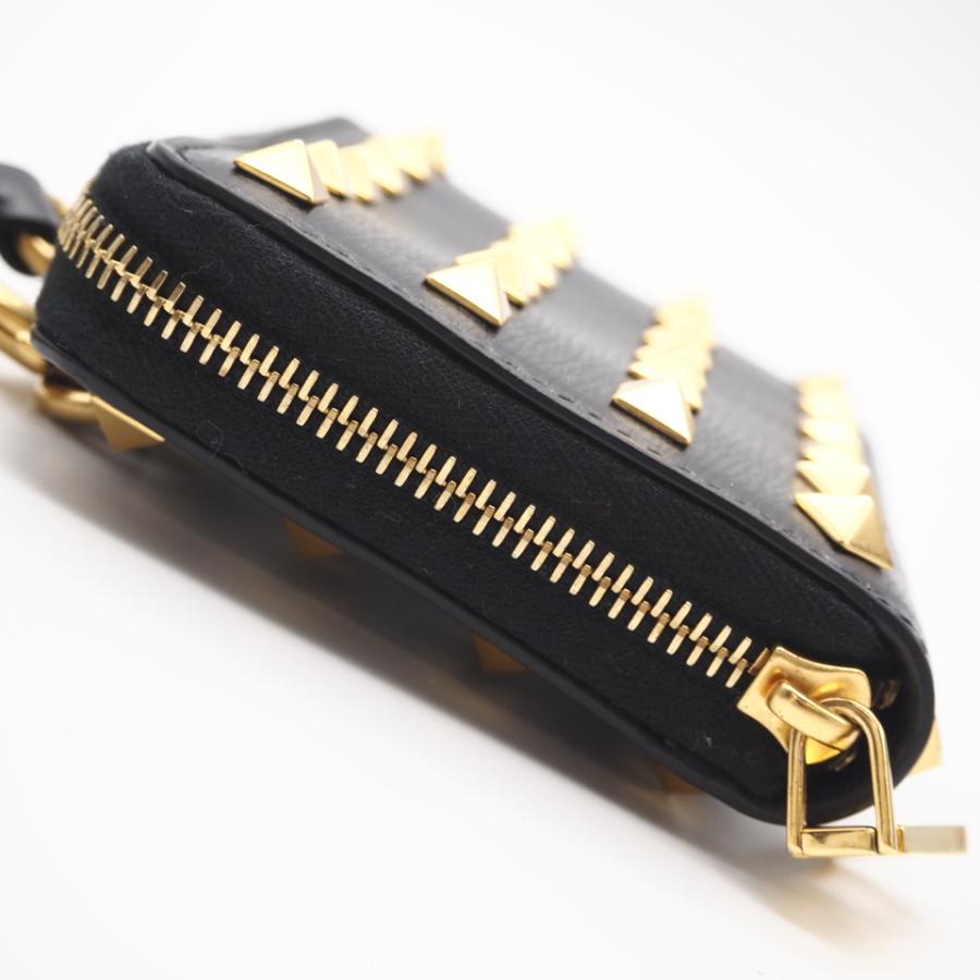 ★3日以内返品可★ 極美品 VALENTINO ヴァレンティノ ロックスタッズ ネックストラップ付きウォレット | VALENTINO | 04
