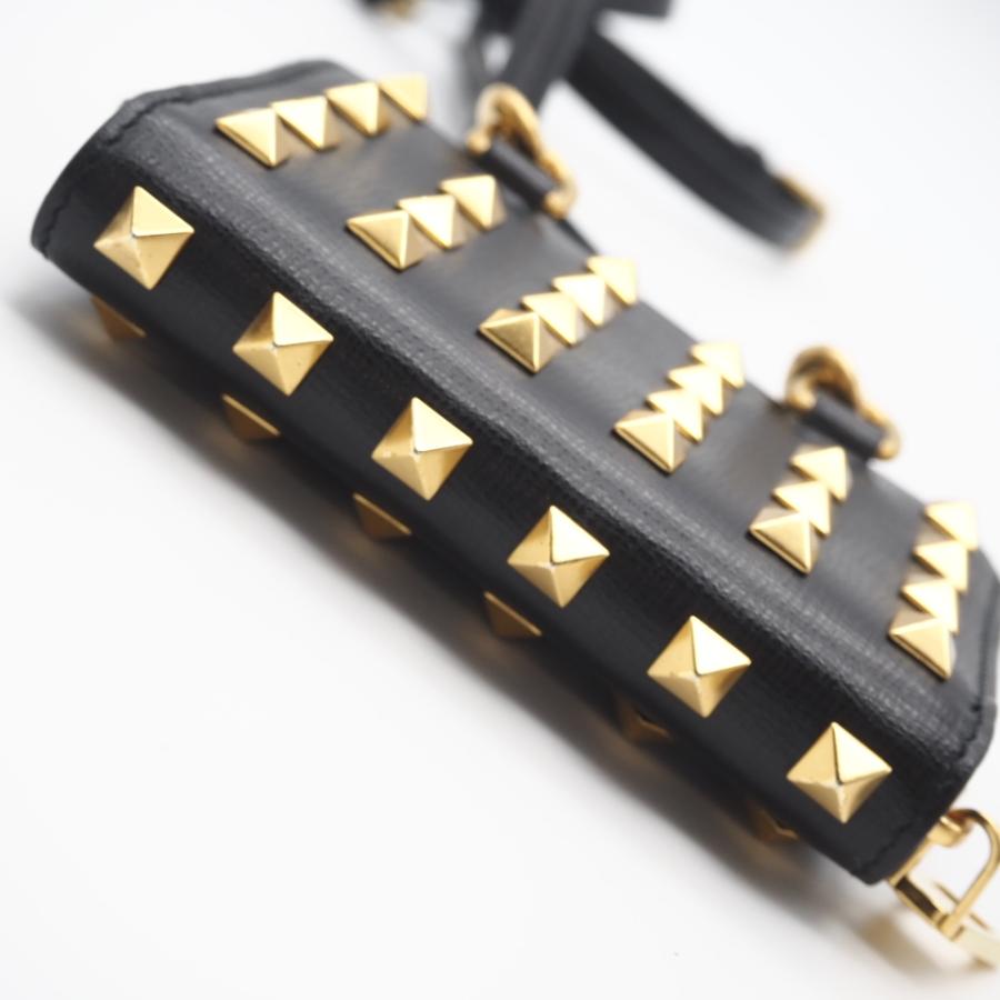 ★3日以内返品可★ 極美品 VALENTINO ヴァレンティノ ロックスタッズ ネックストラップ付きウォレット | VALENTINO | 07