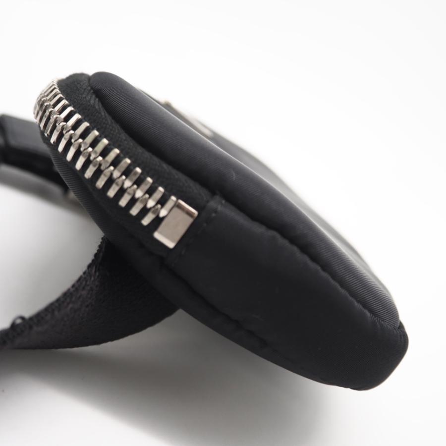 ★3日以内返品可★ 美品 PRADA プラダ テスート ロゴプレート ボディバッグ - ボディバッグ ブラック レッド ナイロン | PRADA | 04