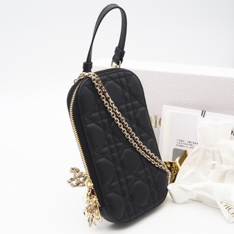 ★3日以内返品可★ 極美品 Christian Dior クリスチャンディオール カナージュ ラムスキン Lady Dior | 