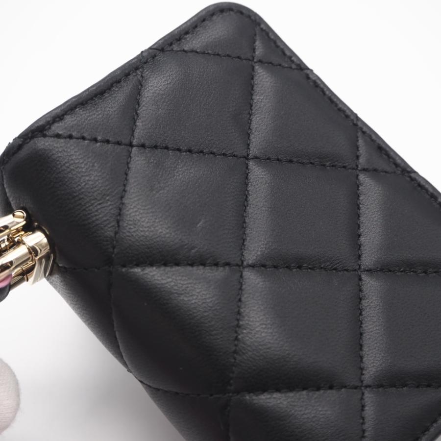 ★3日以内返品可★ 極美品 CHANEL シャネル マトラッセ ラムスキン ココマーク チェーンマイクロバッグ - | CHANEL | 04