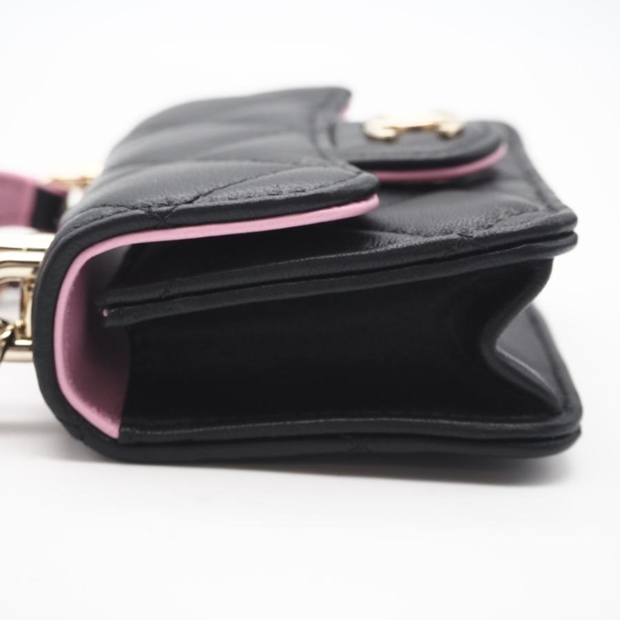 ★3日以内返品可★ 極美品 CHANEL シャネル マトラッセ ラムスキン ココマーク チェーンマイクロバッグ - | CHANEL | 06