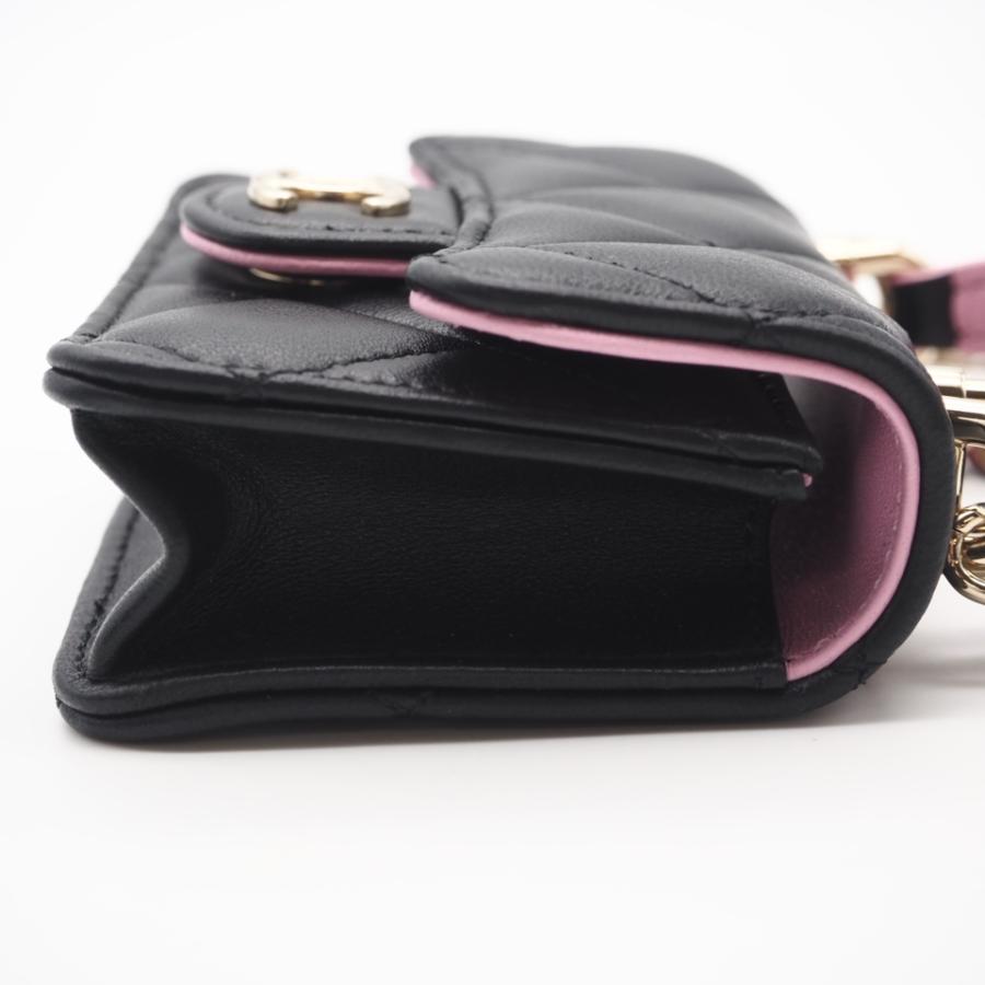 ★3日以内返品可★ 極美品 CHANEL シャネル マトラッセ ラムスキン ココマーク チェーンマイクロバッグ - | CHANEL | 07