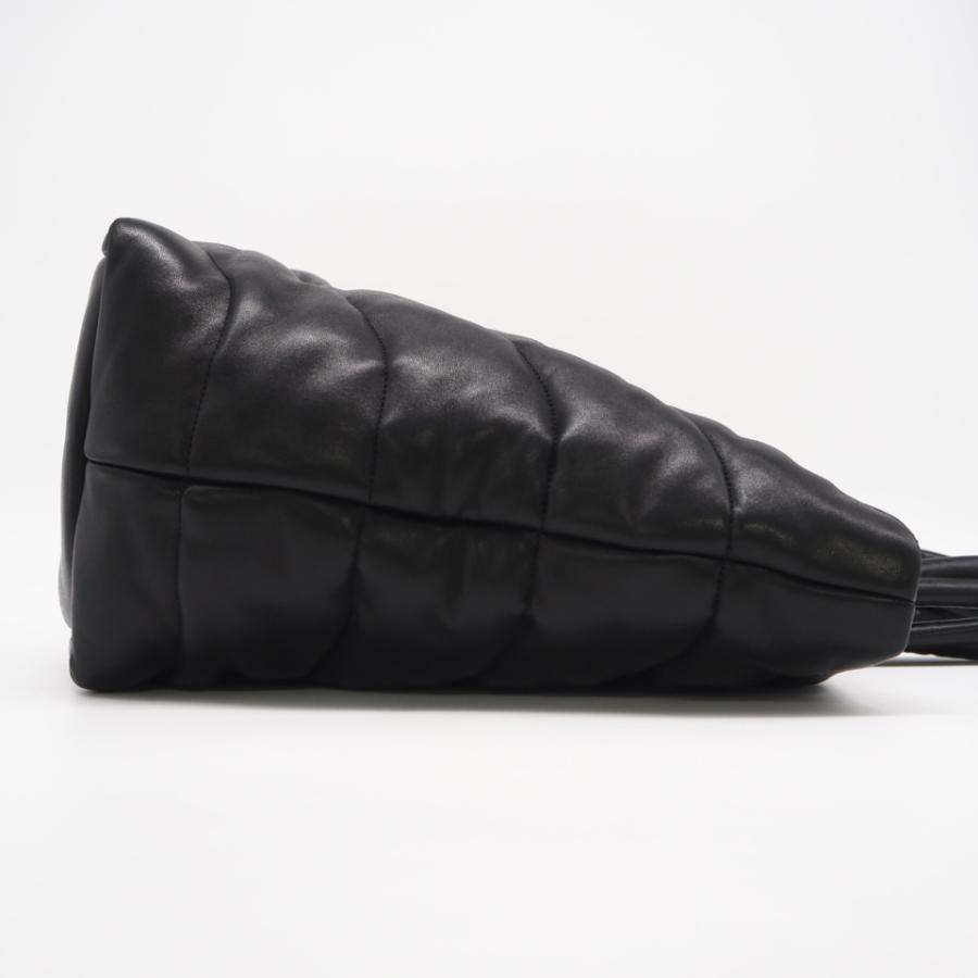 ★3日以内返品可★ 美品 YVES SAINT LAURENT イヴ・サンローラン ラムスキン パファーロゴ プレート | Yves Saint Laurent | 05