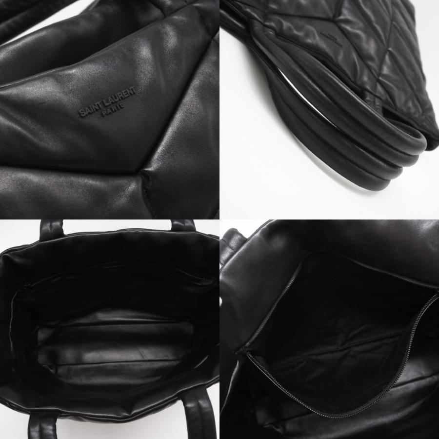 ★3日以内返品可★ 美品 YVES SAINT LAURENT イヴ・サンローラン ラムスキン パファーロゴ プレート | Yves Saint Laurent | 08