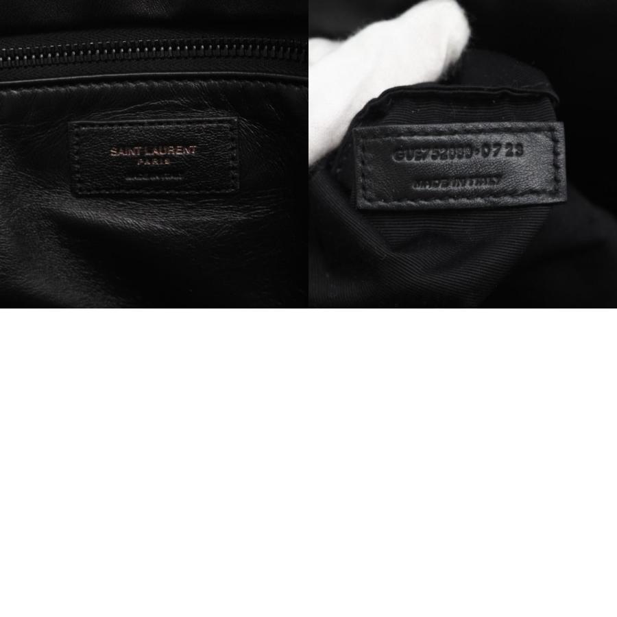 ★3日以内返品可★ 美品 YVES SAINT LAURENT イヴ・サンローラン ラムスキン パファーロゴ プレート | Yves Saint Laurent | 09