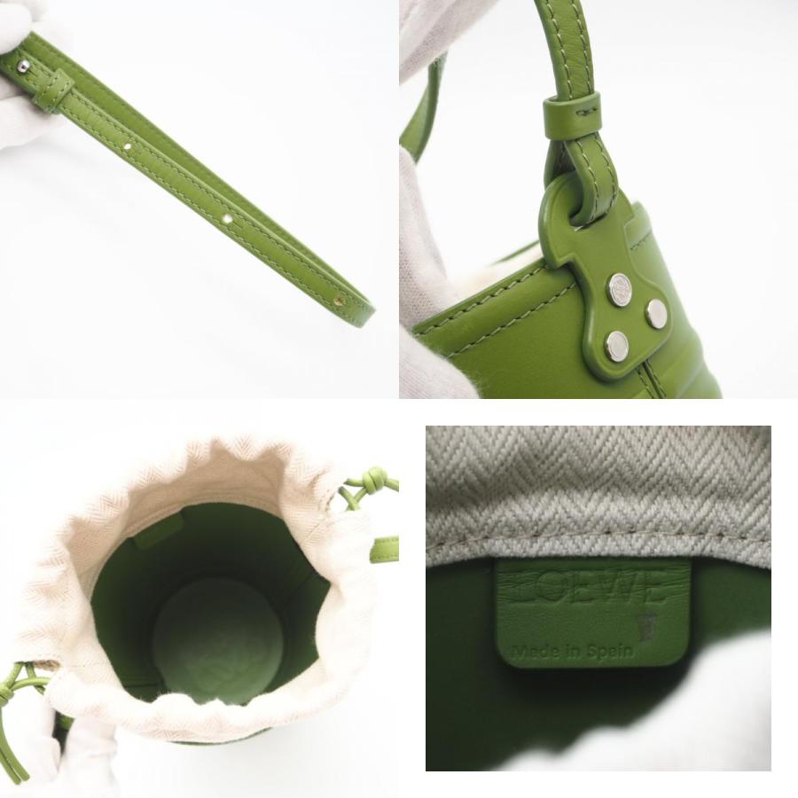 ★3日以内返品可★ 美品 LOEWE ロエベ カーフレザー ジャルディニエポケット A630G43X01 ショルダーバッグ | LOEWE | 08