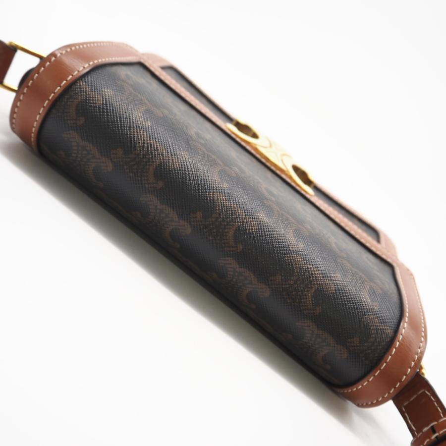 ★3日以内返品可★ 美品 CELINE セリーヌ トリオンフキャンバス＆カーフスキン ティーン トリオンフバッグ | CELINE | 04