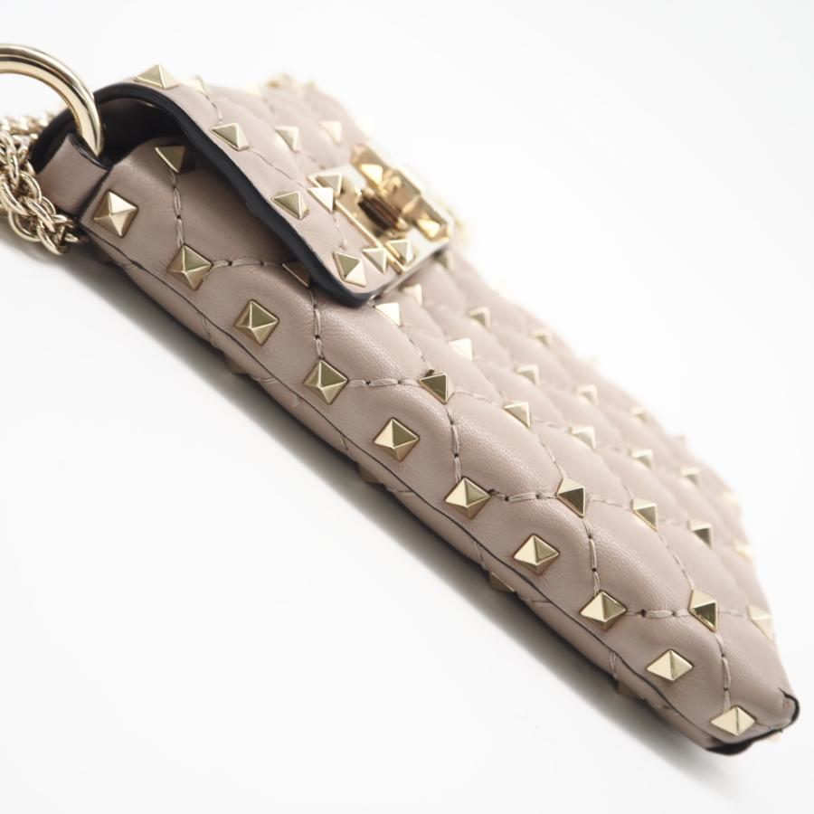 ★3日以内返品可★ 美品 VALENTINO ヴァレンティノ ロックスタッズ フォンホルダー - 2wayショルダーバッグ | VALENTINO | 07