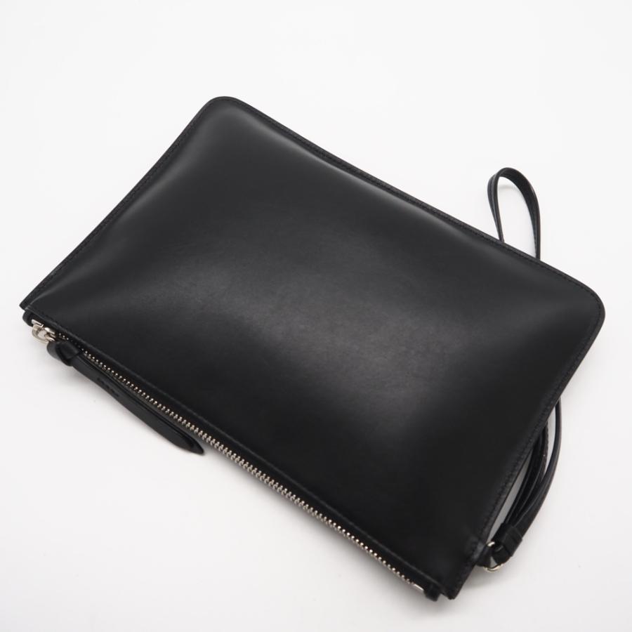 ★3日以内返品可★ 美品 JIMMY CHOO ジミーチュウ スムースカーフ Wスタッズ クラッチバッグ 193FARA.LGQ_2