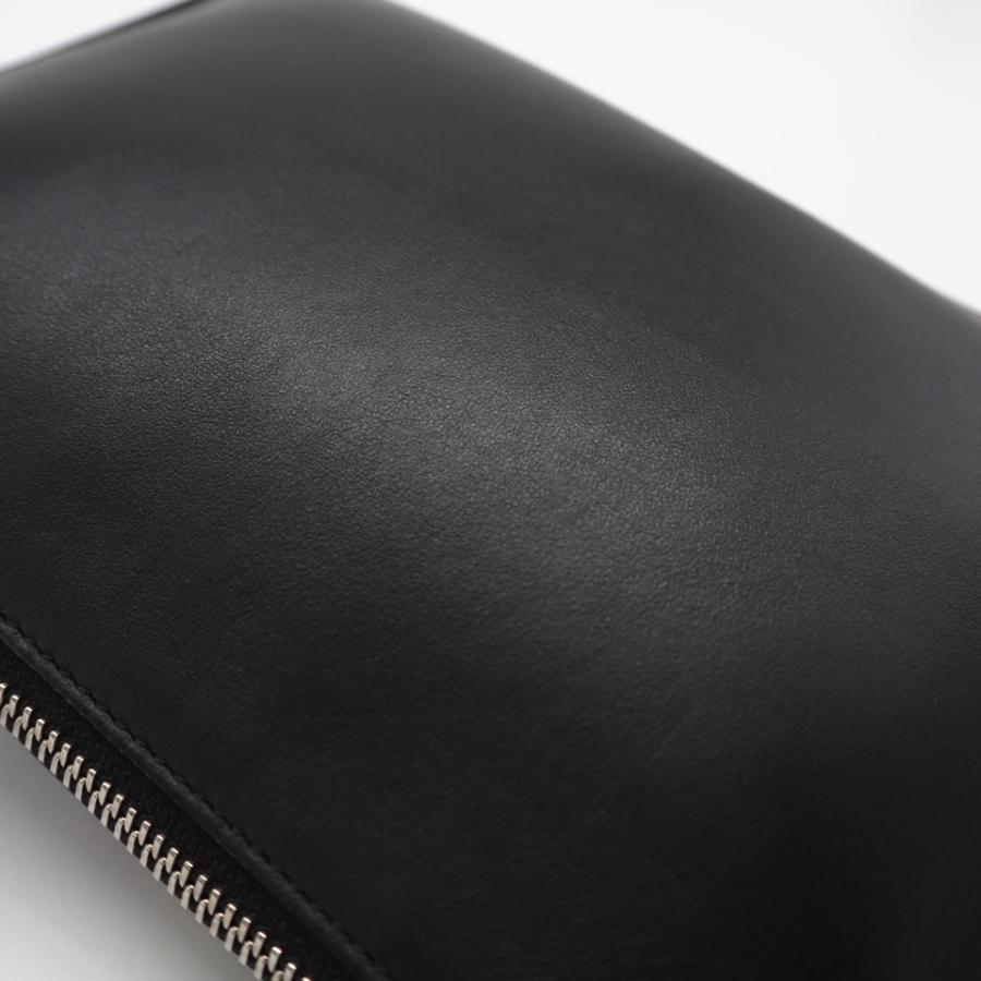 ★3日以内返品可★ 美品 JIMMY CHOO ジミーチュウ スムースカーフ Wスタッズ クラッチバッグ 193FARA.LGQ_3