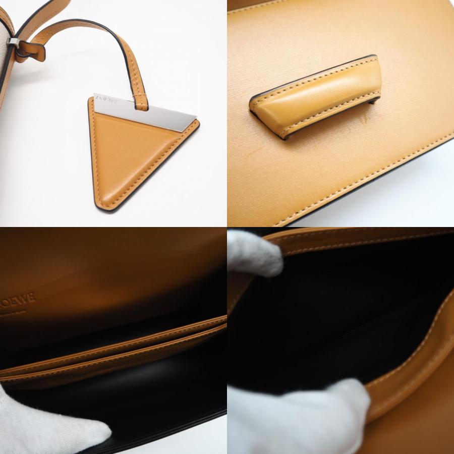 ★3日以内返品可★ 美品 LOEWE ロエベ ソフトグレインカーフスキン バルセロナ クロスボディバッグ 302.12RM15 | LOEWE | 08