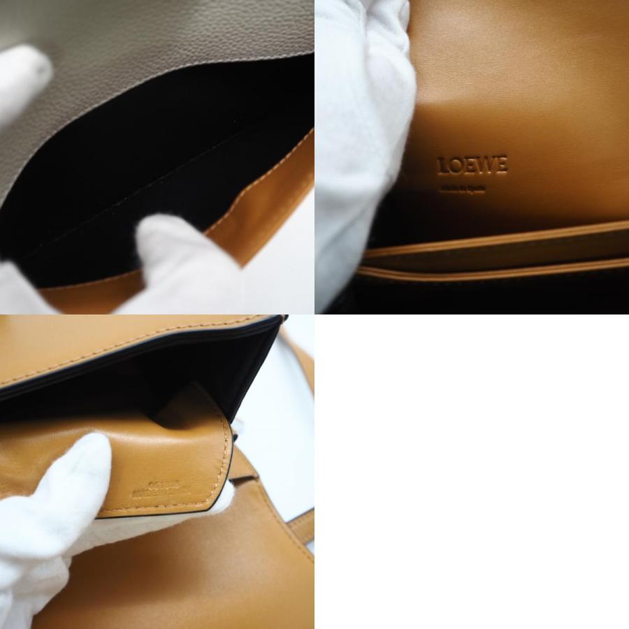 ★3日以内返品可★ 美品 LOEWE ロエベ ソフトグレインカーフスキン バルセロナ クロスボディバッグ 302.12RM15 | LOEWE | 09